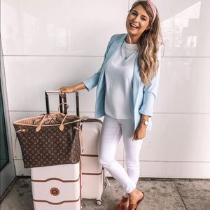 Light blue blazer
